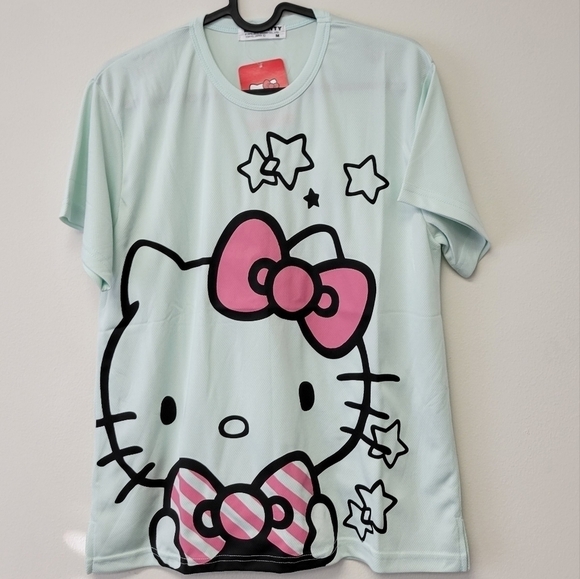 Sanrio Hello Kitty Graphic t-shirt green M - Picture 1 of 7